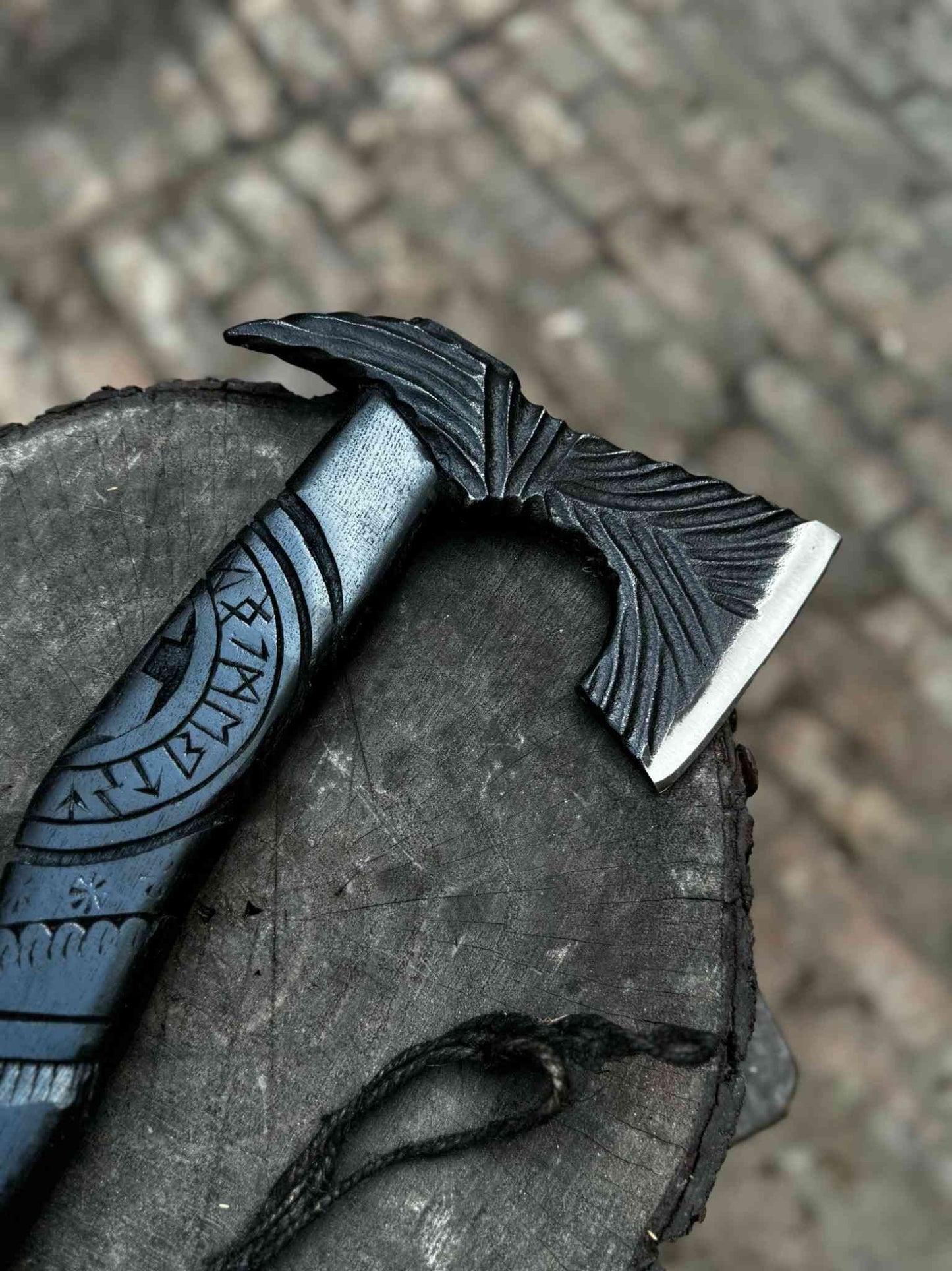 Personalized Handmade Viking Battle Axe Custom Gift  Forged Steel VIKING AXE with Engraved Wood Handle Anniversary Boyfriend husband Gift