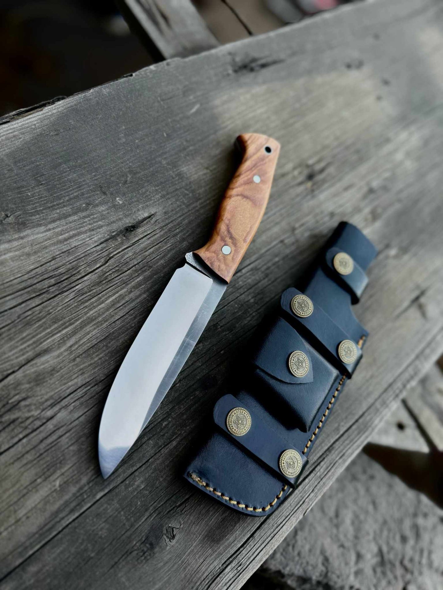 Personalized Damascus Knife, Bush Crafts Knife, Hunting Knife, Groomsmen gifts, Handmade knife, Gifts For Men, customized knife with sheath