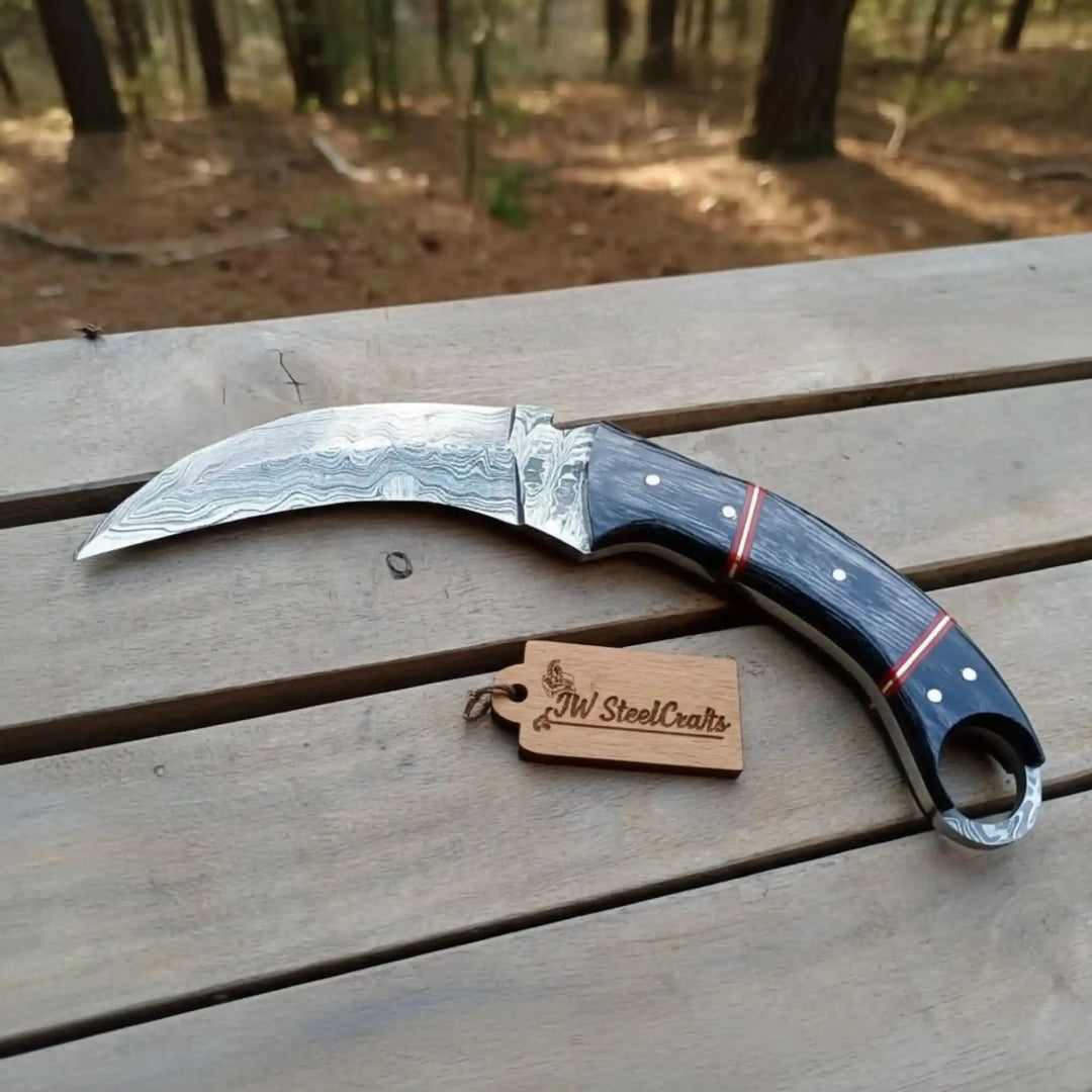 Hand Forged Karambit Knife By JW Steel Crafts handmade karambit knife by JW SteelCrafts