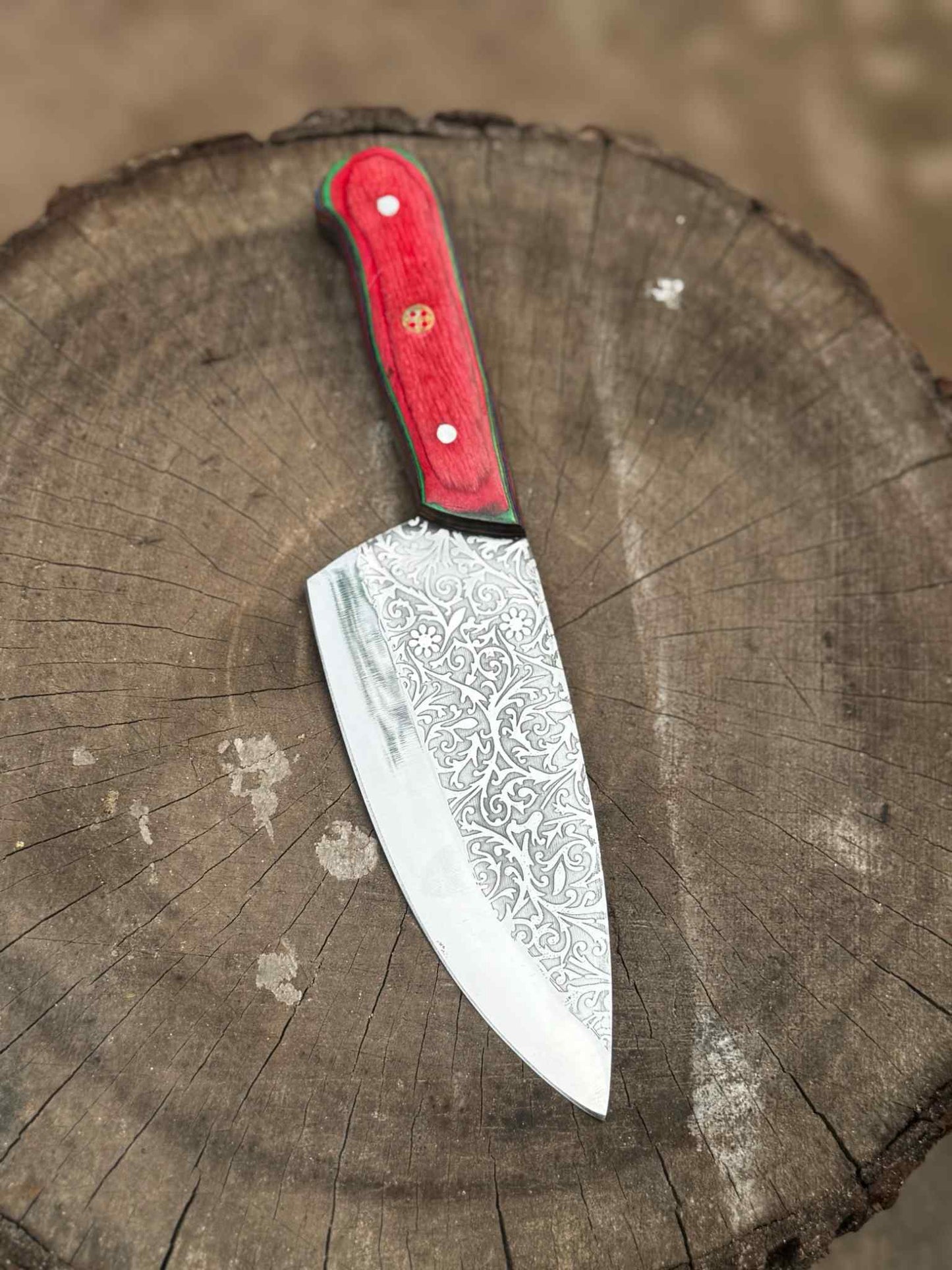 Personalized Meat Cleaver Knife High Polished Custom Chef knife, Engraved Butcher Knife, Home Chef Gift, Custom Gift for Dad, Husband , Mom
