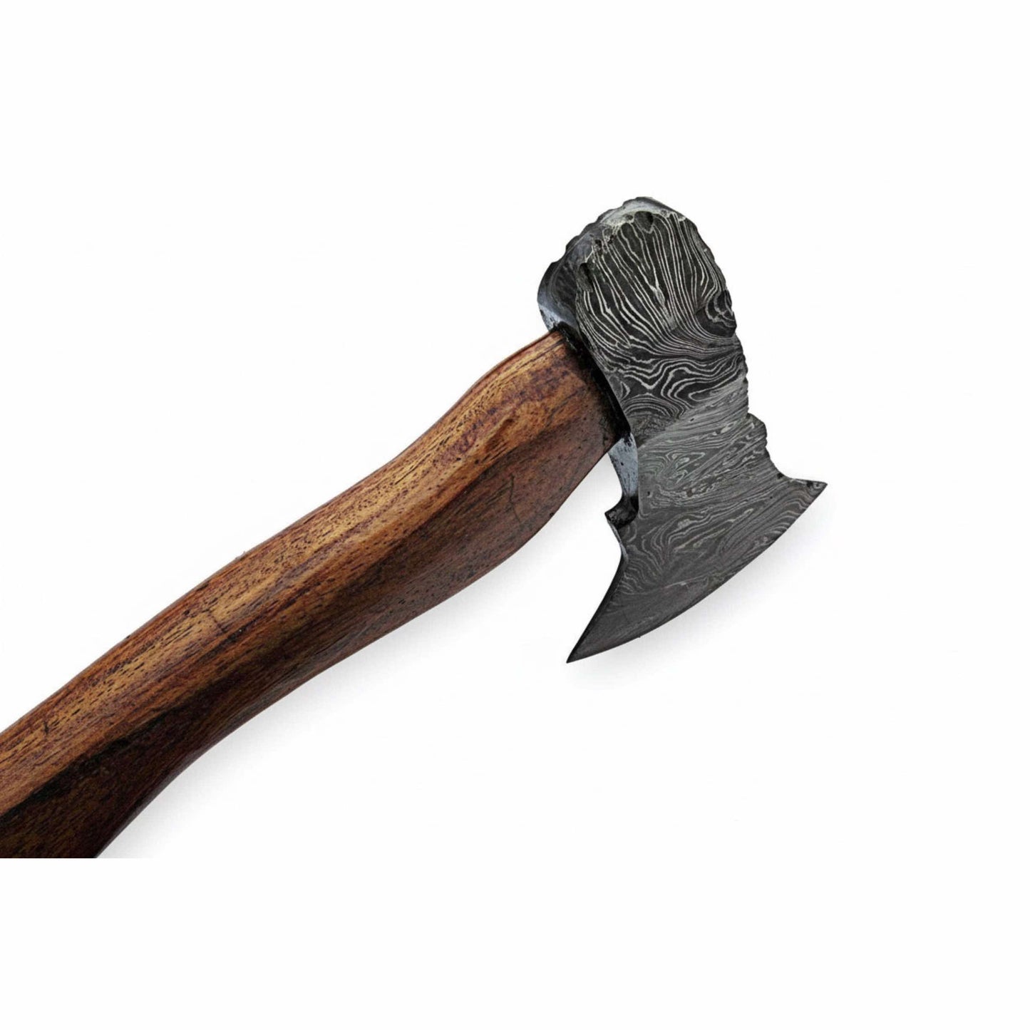 Damascus Steel Axe Viking Axe Hatchet Axe Bearded Axe Tomahawk handmade axe by JW SteelCrafts