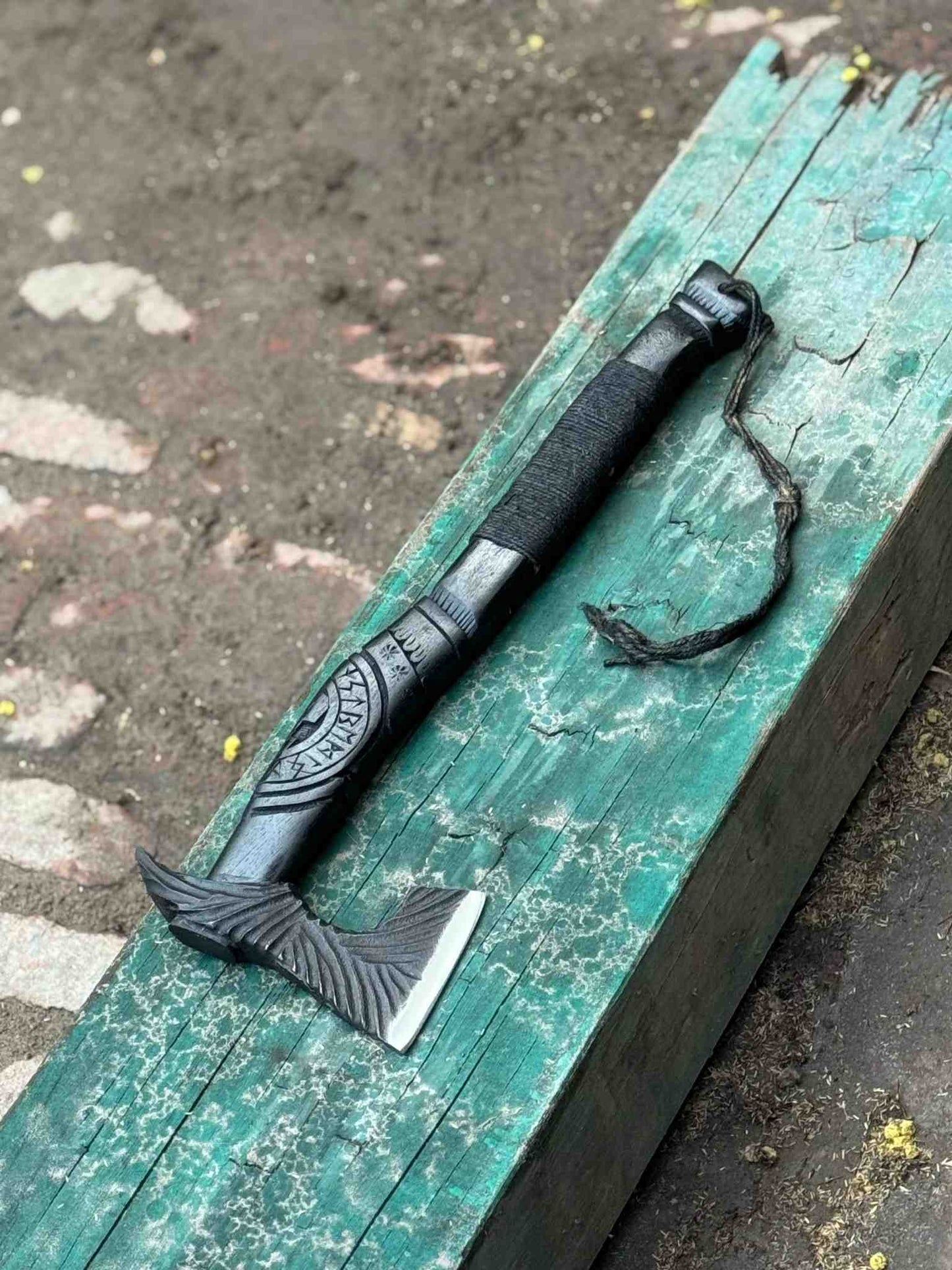 Personalized Handmade Viking Battle Axe Custom Gift  Forged Steel VIKING AXE with Engraved Wood Handle Anniversary Boyfriend husband Gift