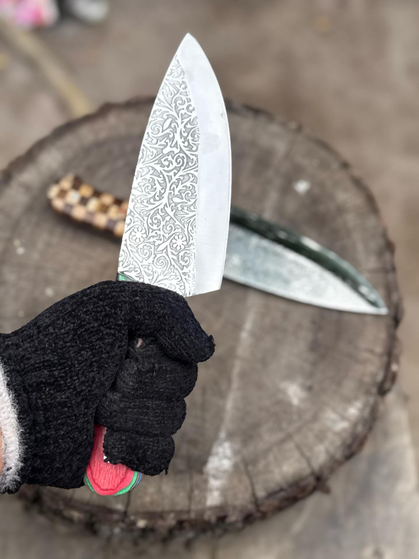 Personalized Meat Cleaver Knife High Polished Custom Chef knife, Engraved Butcher Knife, Home Chef Gift, Custom Gift for Dad, Husband , Mom