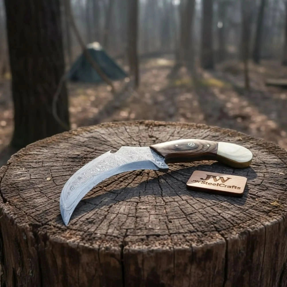 Handmade Custom Du Hoc Karambit Knife. handmade karambit knife by JW SteelCrafts