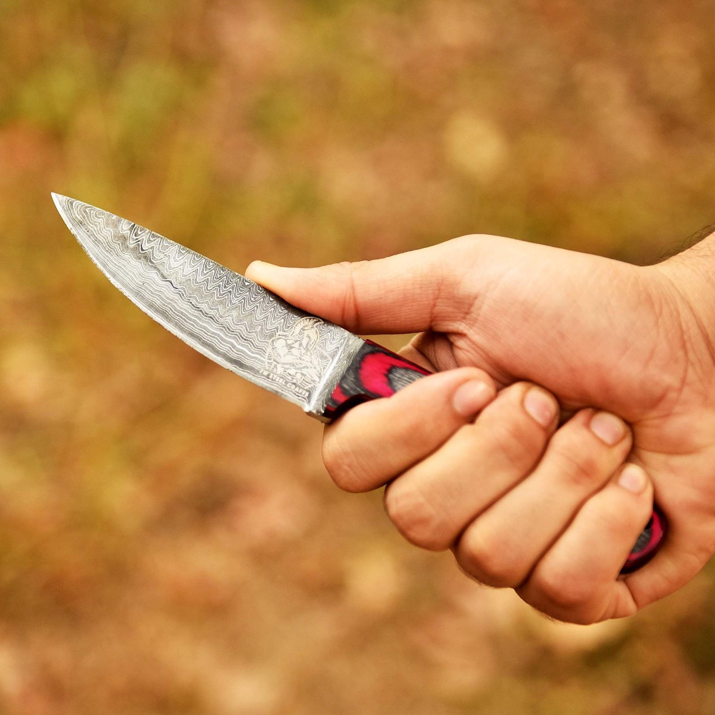 Skinner Knife Damascus Steel Handmade Fixed Blade Bushcraft Knife Personalized Custom Knife Birthday Gift Wedding Gift Present for her