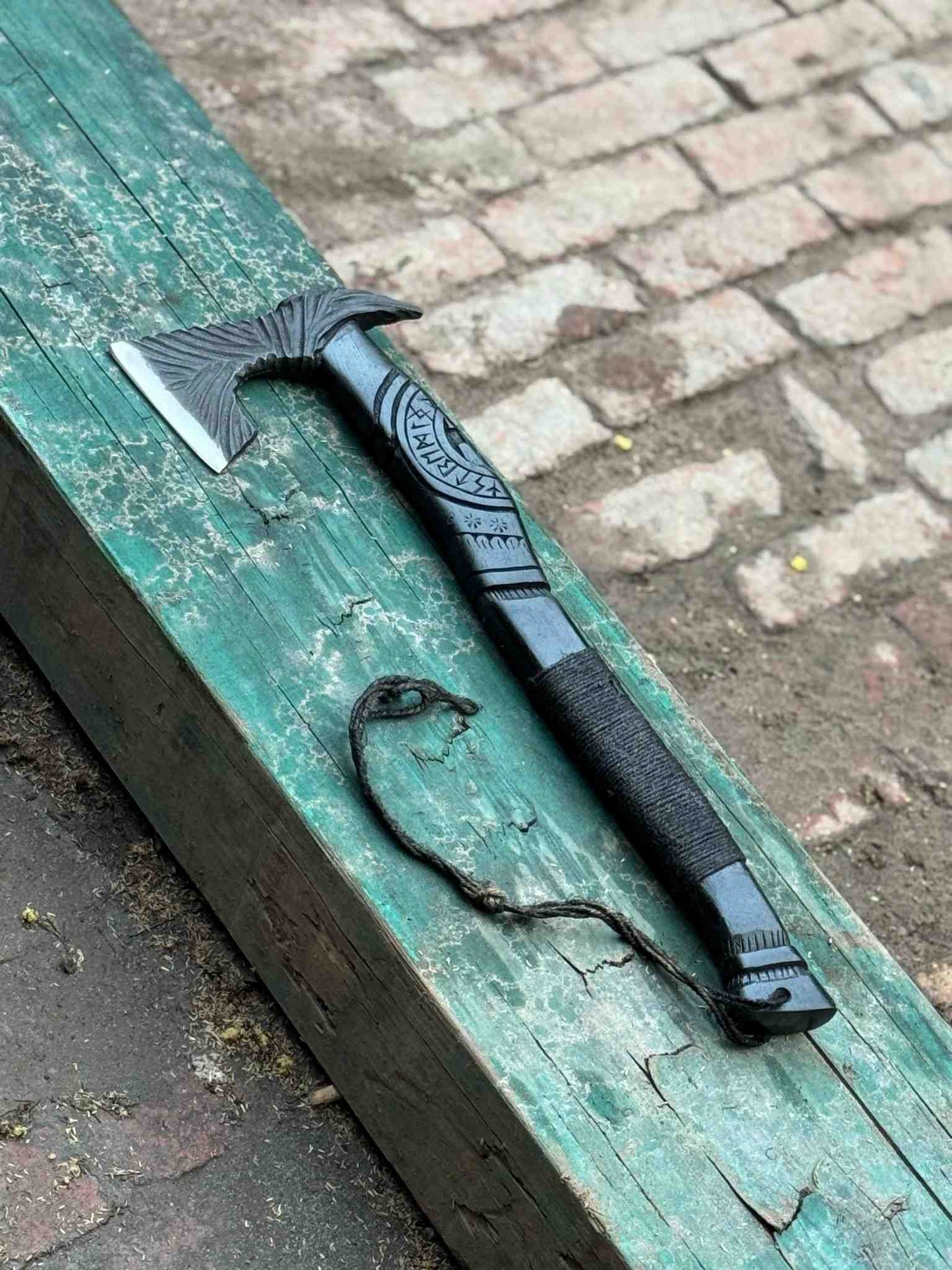 Personalized Handmade Viking Battle Axe Custom Gift  Forged Steel VIKING AXE with Engraved Wood Handle Anniversary Boyfriend husband Gift