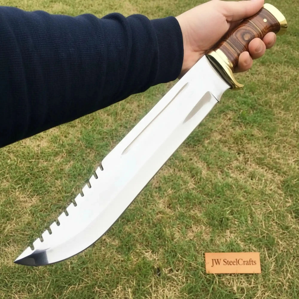 Handmade Mega Blades Crocodile Dundee Bowie Knife Replica