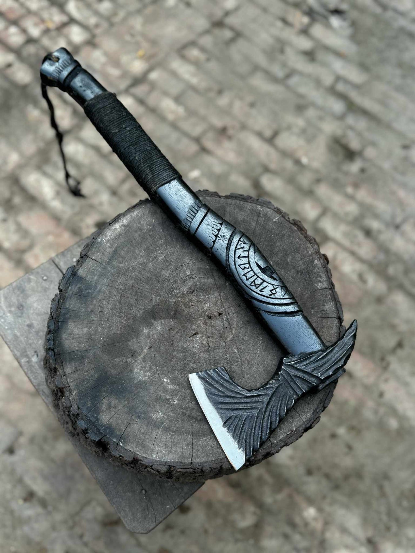 Personalized Handmade Viking Battle Axe Custom Gift  Forged Steel VIKING AXE with Engraved Wood Handle Anniversary Boyfriend husband Gift