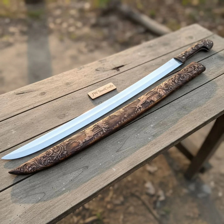 Handmade Wooden Shashka Sword