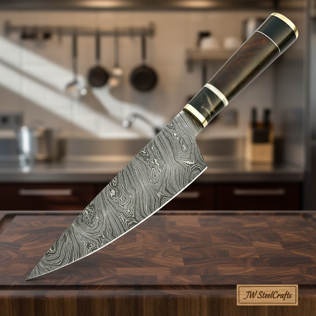 Damascus chef, Knife Handle, ultra Sharp, Best Choice for Kitchen,