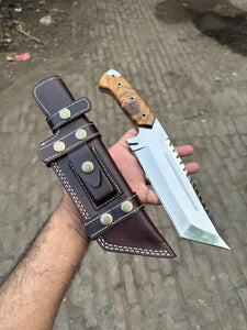 Personalized Tracker Knife Survival Blade Hunting Knives Custom Knife fixed Blade Anniversary Gift Birthday Present Gift for him EDC Knife