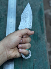 Load image into Gallery viewer, Custom Knife Hunting Blade Full Tang EDC Tool Survival Knife Bush craft Tool Damascus Steel Blade Mom&#39;s Gift Present for Her Birthday Gift