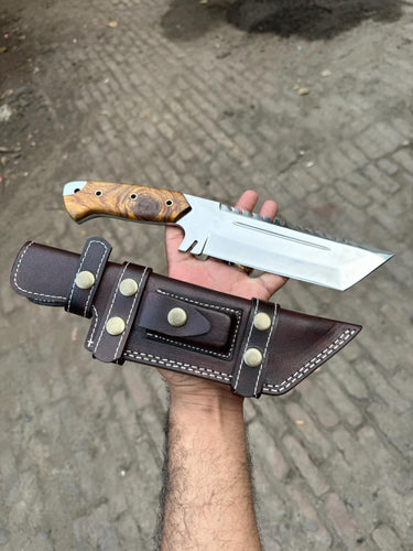 Personalized Tracker Knife Survival Blade Hunting Knives Custom Knife fixed Blade Anniversary Gift Birthday Present Gift for him EDC Knife