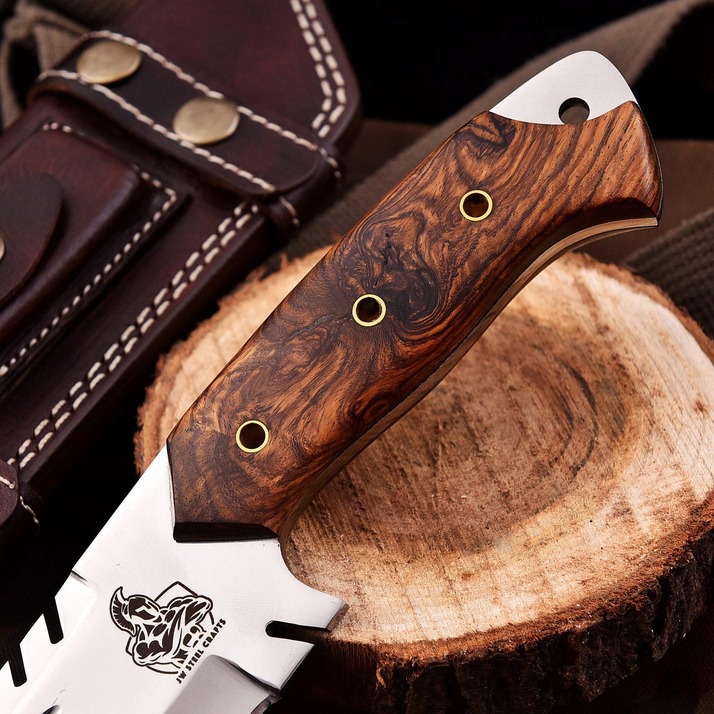 Personalized Tracker Knife Handmade Tracker knife Hunting Knife Survival Knife Gift For Him/For Her Christmas Gift Anniversary Gift EDC