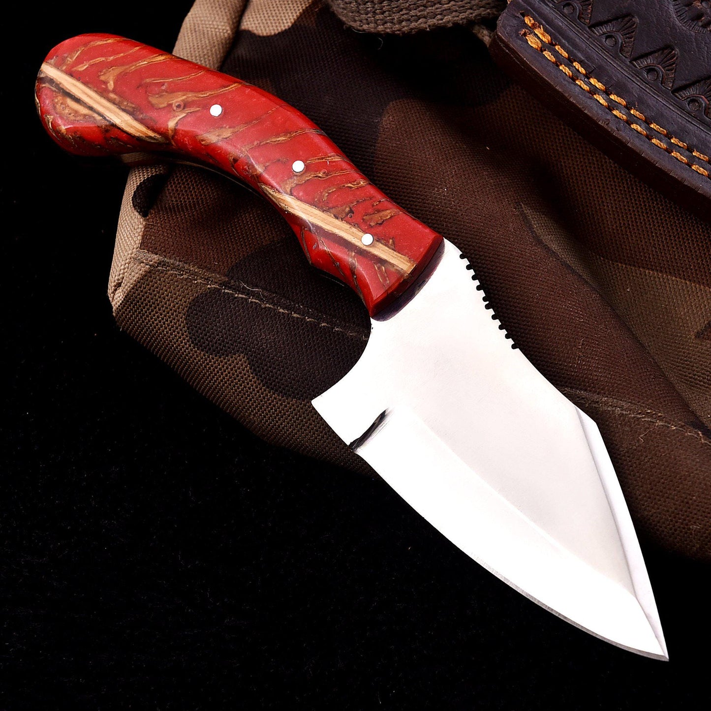 Personalized Hunting Knife Custom Knife Husband Gift, Father's Gift, Gift for Him, Wedding Gift, Anniversary Gift Groomsmen Gift EDC