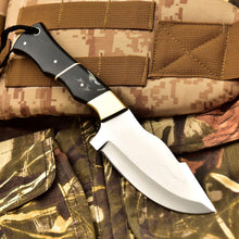 Load image into Gallery viewer, Personalized Skinner Knife Handmade High Polished Hunting knife Wedding Gift, Groomsman Gift, Gift for Her, Custom Knife, Boyfriend Gift