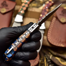 Load image into Gallery viewer, Personalized Engraved Folding Knife for boyfriend ,Personalized Knife For husband, Hunting Knife, Custom Knife, Boyfriend Gift, Husband Gift