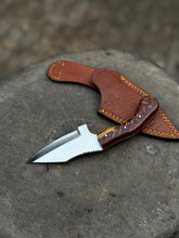 Load image into Gallery viewer, Personalized Skinner Knife Custom Knife Skinner EDC Knife  Camping Knife Groomsman Gift, Girlfriend&#39;s gift ,Gift for Husband, Wedding Gift