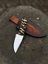 Load image into Gallery viewer, Personalized Skinner knife, EDC Knife, Custom Skinner Gift for Girlfriend, Handmade Hunting Tool, Gift For Husband Wedding Gift/Gift For him