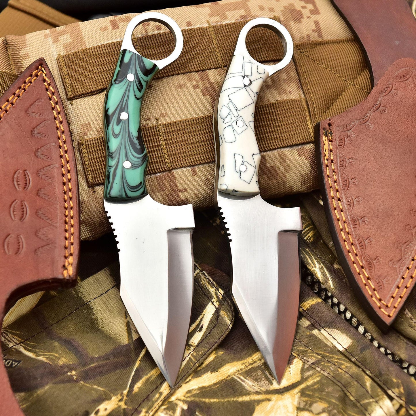 Custom Hunting Knife Engraved Knife High Handmade Skinner Knife Fixed Knife Gift for Husband , Gift for her , Wedding Gift, Birthday Gift