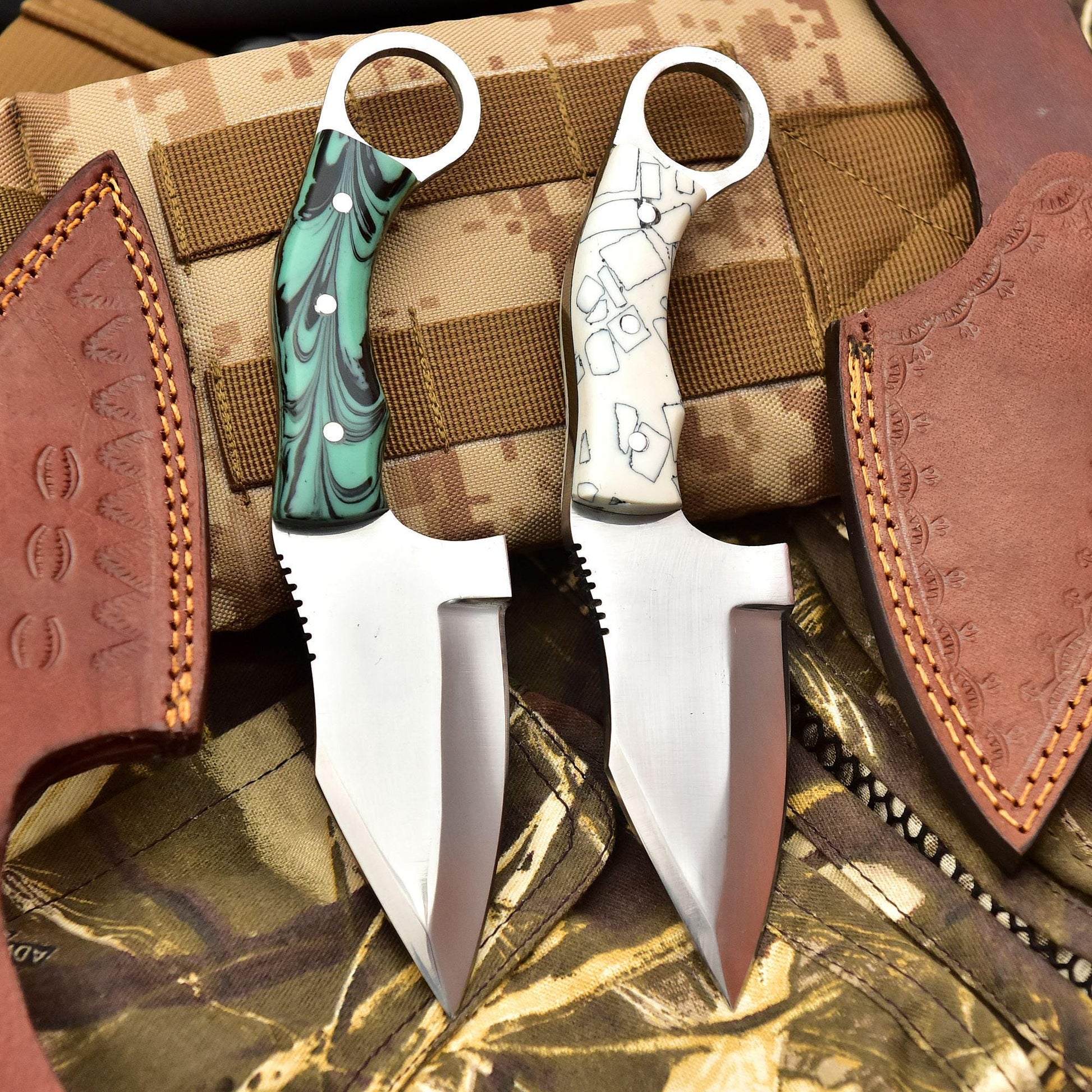 Custom Hunting Knife Engraved Knife High Handmade Skinner Knife Fixed Knife Gift for Husband , Gift for her , Wedding Gift, Birthday Gift