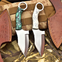 Load image into Gallery viewer, Custom Hunting Knife Engraved Knife High Handmade Skinner Knife Fixed Knife Gift for Husband , Gift for her , Wedding Gift, Birthday Gift