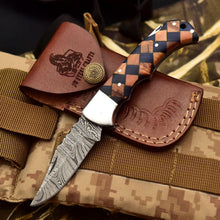 Load image into Gallery viewer, Personalized Engraved Folding Knife for boyfriend ,Personalized Knife For husband, Hunting Knife, Custom Knife, Boyfriend Gift, Husband Gift
