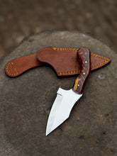 Load image into Gallery viewer, Personalized Skinner Knife Custom Knife Skinner EDC Knife  Camping Knife Groomsman Gift, Girlfriend&#39;s gift ,Gift for Husband, Wedding Gift