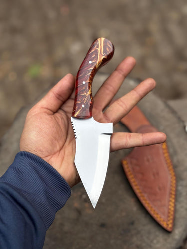 Personalized Skinner Knife Custom Knife Skinner EDC Knife  Camping Knife Groomsman Gift, Girlfriend's gift ,Gift for Husband, Wedding Gift