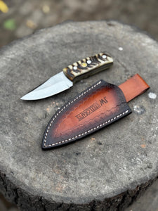 Personalized Skinner knife, EDC Knife, Custom Skinner Gift for Girlfriend, Handmade Hunting Tool, Gift For Husband Wedding Gift/Gift For him