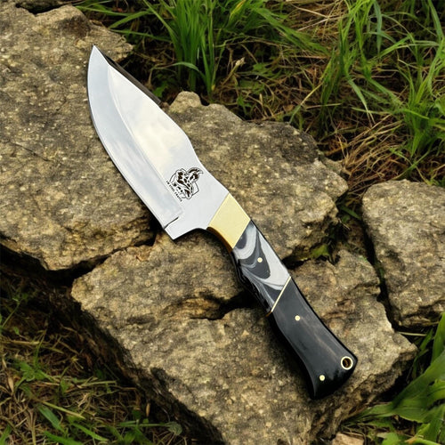 Personalized Skinner Knife Handmade High Polished Hunting knife Wedding Gift, Groomsman Gift, Gift for Her, Custom Knife, Boyfriend Gift