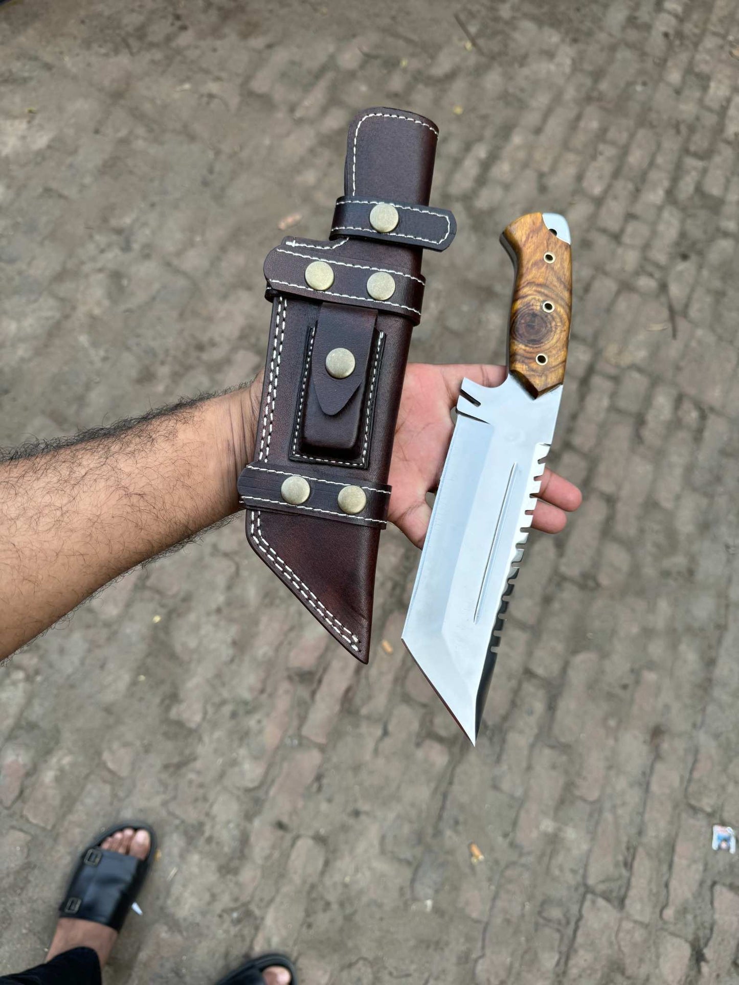 Personalized Tracker Knife Survival Blade Hunting Knives Custom Knife fixed Blade Anniversary Gift Birthday Present Gift for him EDC Knife