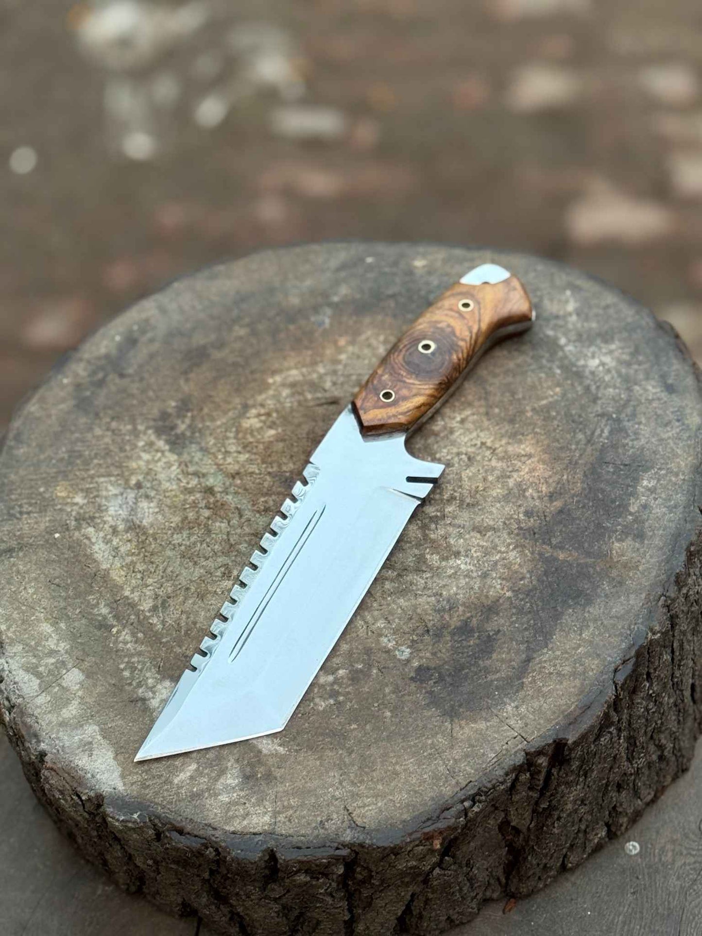 Personalized Tracker Knife Survival Blade Hunting Knives Custom Knife fixed Blade Anniversary Gift Birthday Present Gift for him EDC Knife