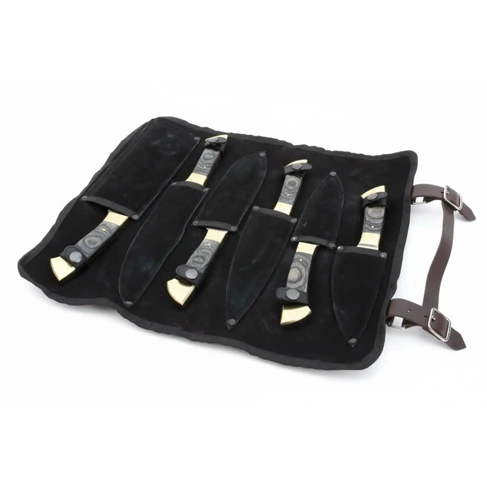 J2 Steel Mirror Polished Kitchen Knife Set Replica