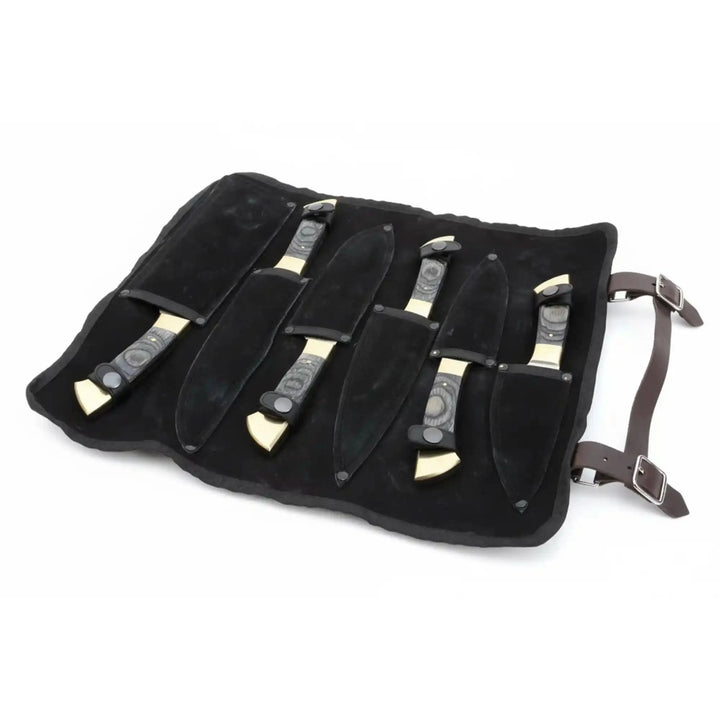 J2 Steel Mirror Polished Kitchen Knife Set Replica