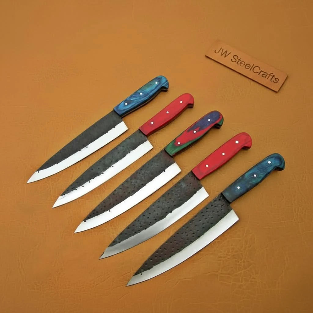 Kurouchi Carbon Steel Knife Set