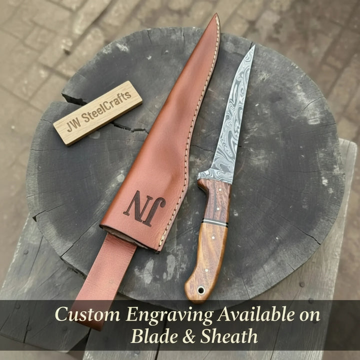 Premium Damascus Custom Fillet Knives