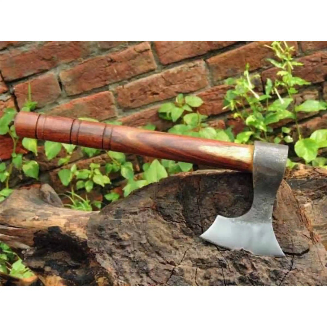 Traditional Bearded Camp Hatchet handmade Handmade Axe by JW SteelCrafts