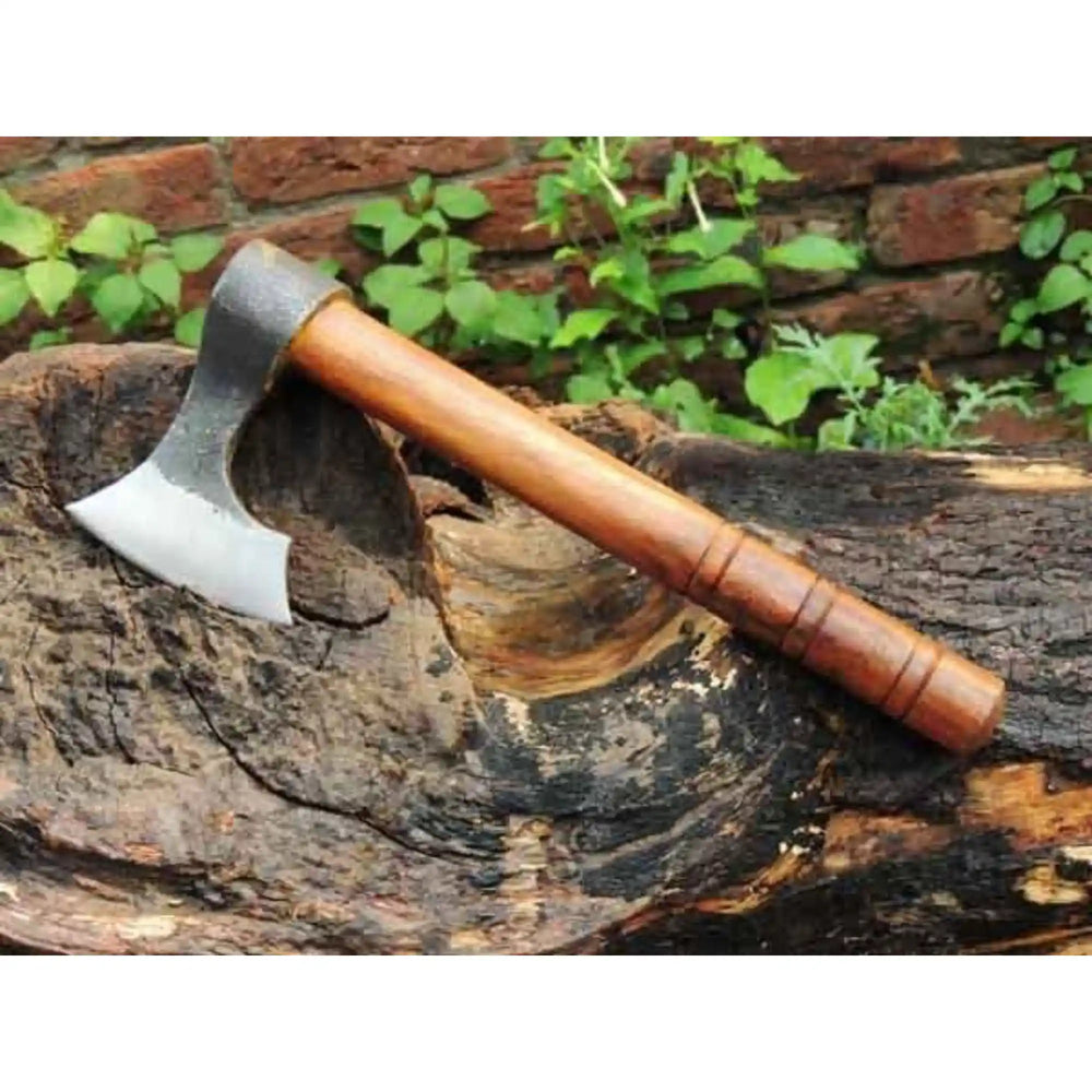 Traditional Bearded Camp Hatchet handmade Handmade Axe by JW SteelCrafts