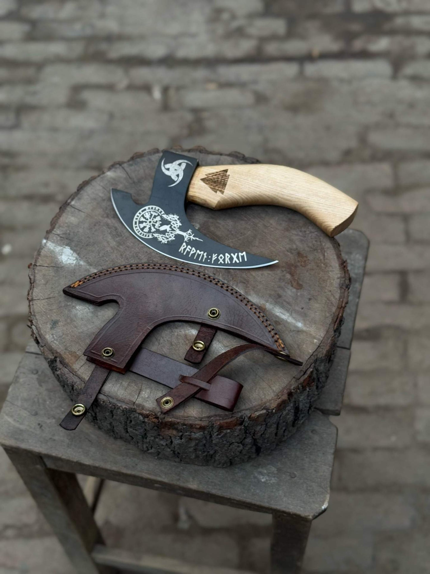 Custom Viking Pizza Cutter Axe, Customized pizza Axe, Personalized gifts, Anniversary Gifts for Her, Valentines gift for him