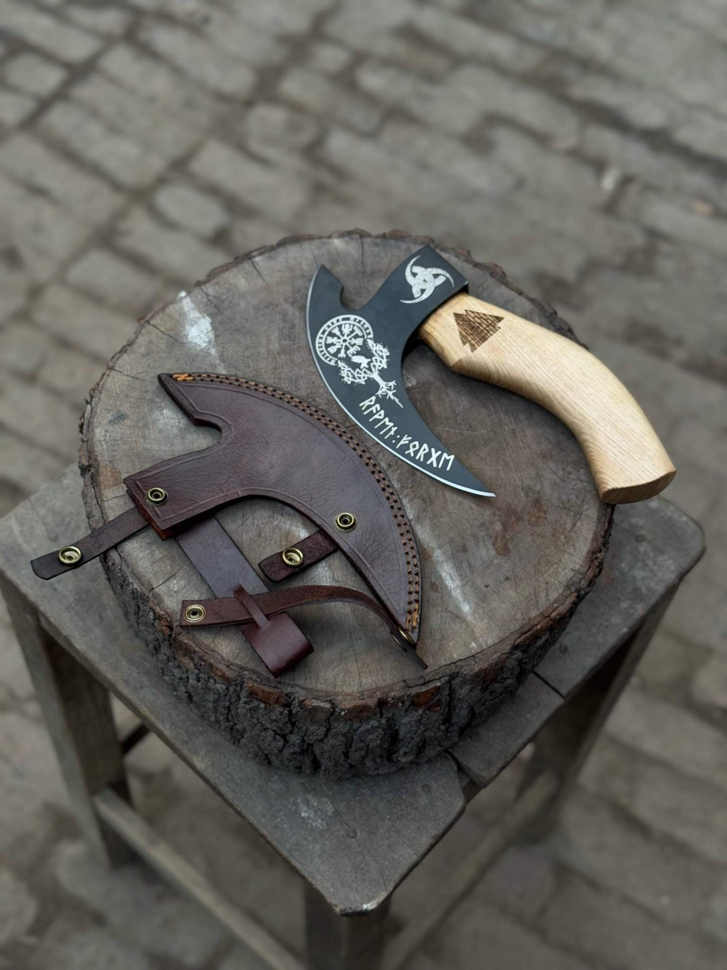 Custom Viking Pizza Cutter Axe, Customized pizza Axe, Personalized gifts, Anniversary Gifts for Her, Valentines gift for him