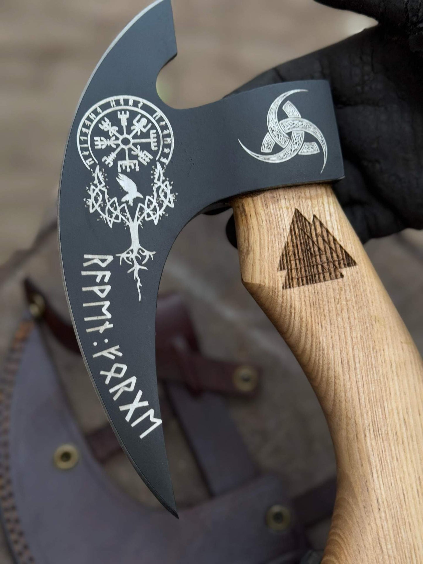 Custom Viking Pizza Cutter Axe, Customized pizza Axe, Personalized gifts, Anniversary Gifts for Her, Valentines gift for him