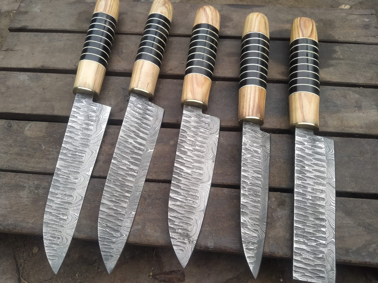 Handmade Damascus Steel Kitchen knives