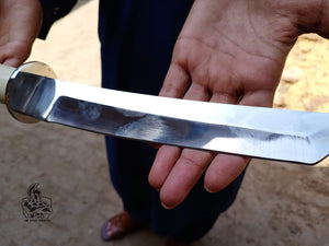 Hand-Made Tanto Knife with VG-10 Handle.