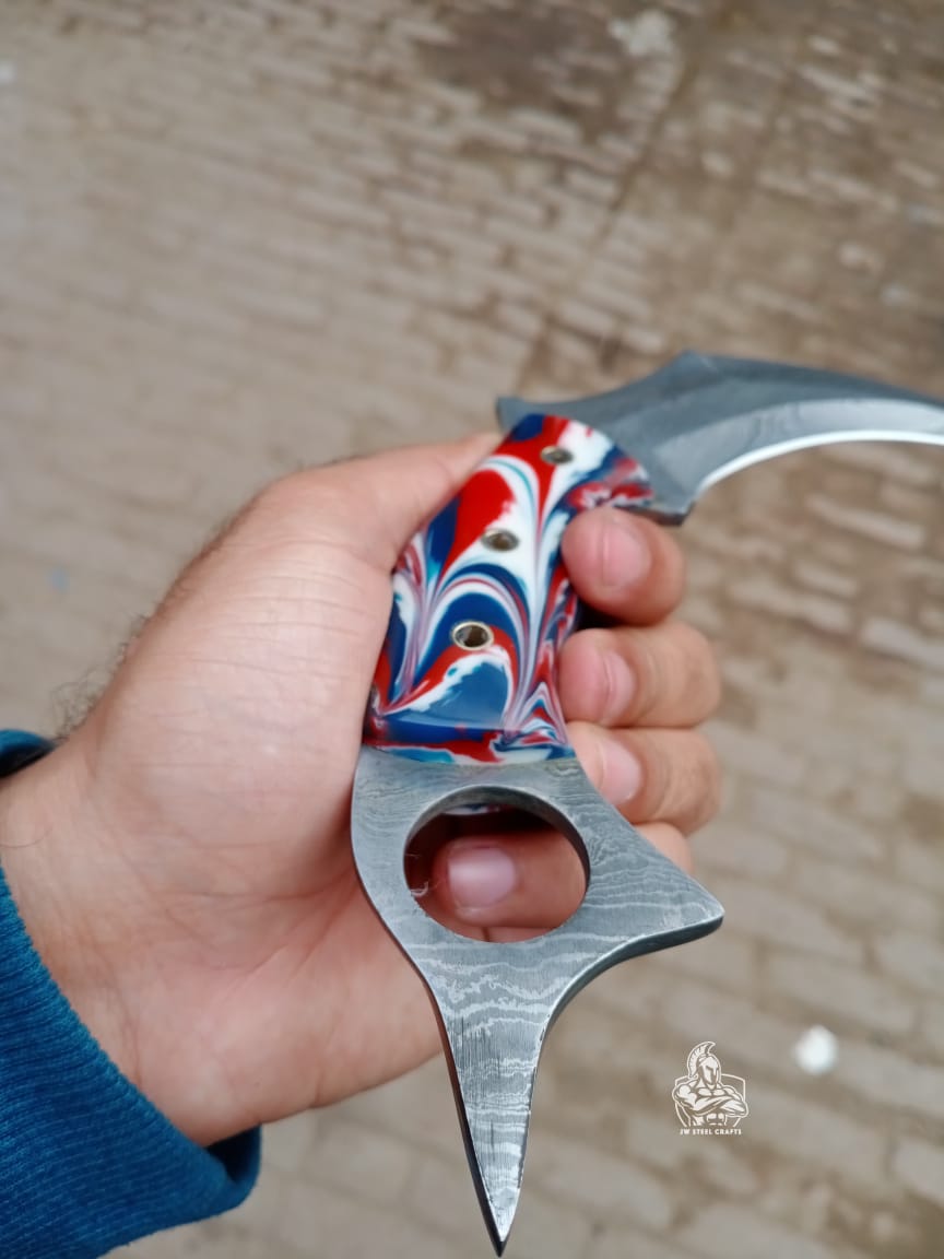 Custom Hand Forged Du Hoc Karambit Knife