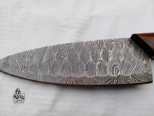 Load image into Gallery viewer, Chef knife with Ebony wood handle