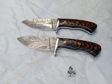 Load image into Gallery viewer, Pair of Custom made Skinner Knives
