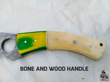 Load image into Gallery viewer, Hand-Forged Custom-Made Skinner Knife
