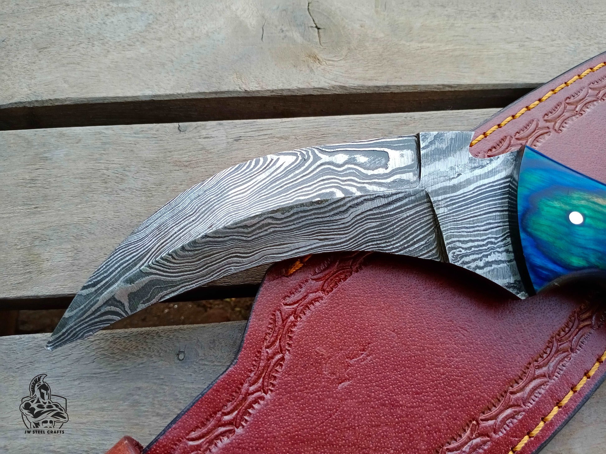 Custom made Hand forged Karambit Knife