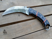 Load image into Gallery viewer, Hand Forged Karambit Knife By JW Steel Crafts